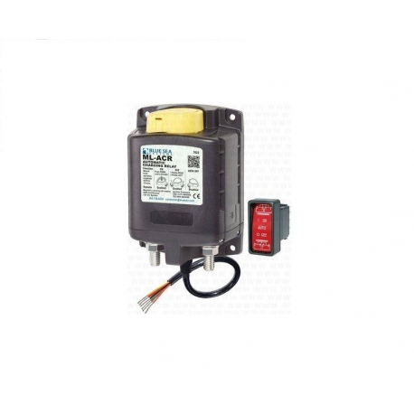 RELÉ DE CARREGAMENTO AUTOMÁTICO 12V COM CONTROLE MANUAL