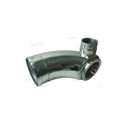 COTOVELO DE ESCAPE DE AÇO INOX 3830988 VOLVO