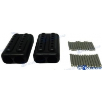 PAR DE PUNHOS EZ-SPLICE NEGRO 10/