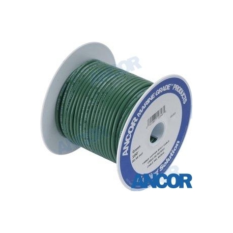 CABO MARÍTIMO 18 AWG (0,8 MM²) VERDE 152 M