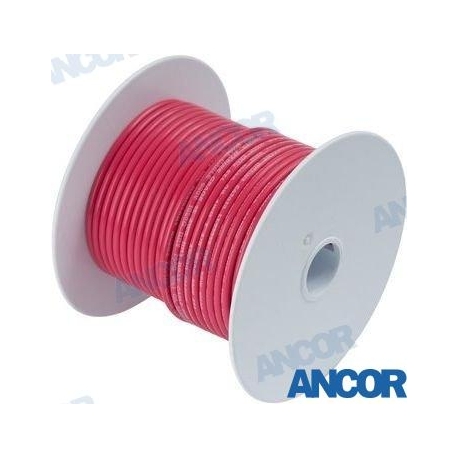 CABO MARÍTIMO 18 AWG (0,8 MM²) VERMELHO - 30 M