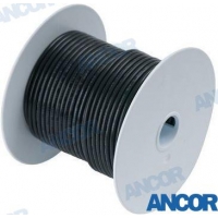 CABO MARÍTIMO 10 AWG (5MM²) NEGRO - 30 M