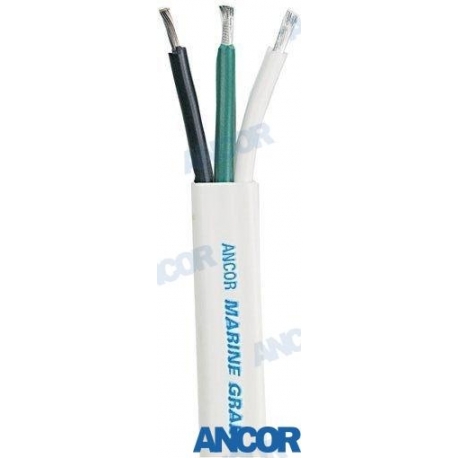 MANGUEIRA DE CABO 12/3 AWG (3X3MM²) PLANA,