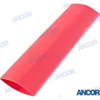 TUBO TERMORETRACTIL 9,5-3,2MM ROJO (1UN.)