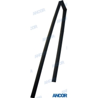 TUBO TERMORETRACTIL 19-6,4MM NEGRO (1UN.)