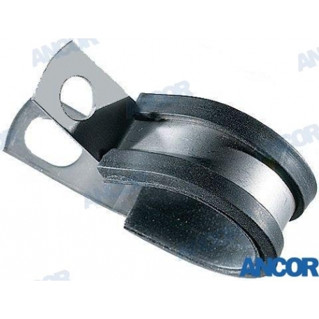 ABRAÇADEIRA INOX 1/2" | INTERIOR 12,7MM (10UN.)