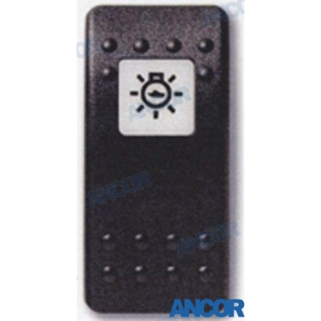 CAPA INTERRUPTOR LUZES DE NAVEGAÇÃO LIGADAS/DESLIGADAS DO ATUADOR