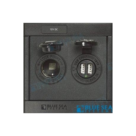 PAINEL 360 DC 12V CARREGADOR USB