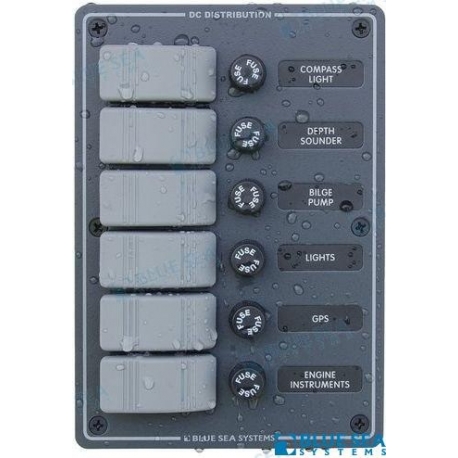 PAINEL 6 INTERRUPTORES VERTICAIS