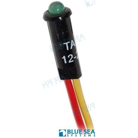 LED INDICADOR 12/24V VERDE
