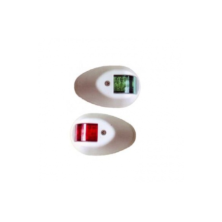PAR DE LUZES DE NAVEGAÇÃO BRANCO - LED