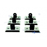 GANCHO DE SUPORTE DEFENSAS (PACK DE 6)