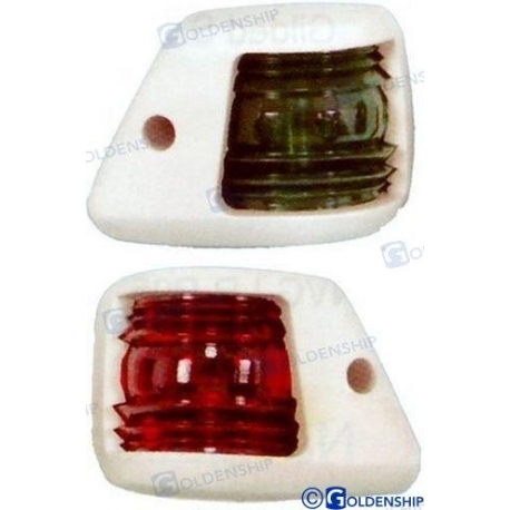 PAR DE LUZES DE NAVEGAÇÃO AS-20 BRANCO