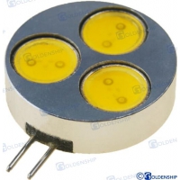 LÂMPADA HORIZONTAL G4 3LED 4,5W 12V