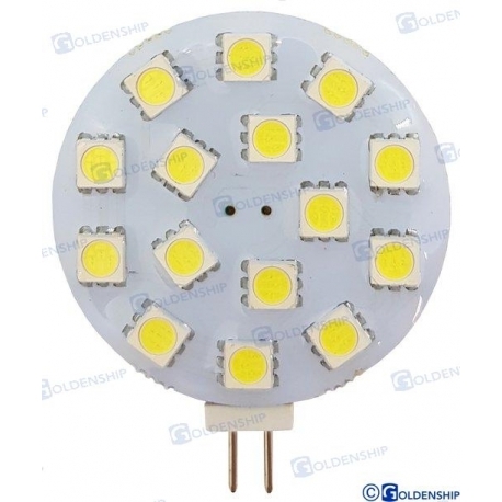 LÂMPADA HORIZONTAL G4 15LED 3W 12/30V