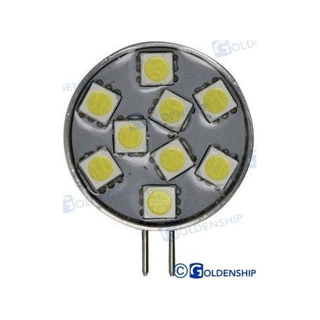 LÂMPADA VERTICAL G4 9LED 1,8W 10/30V