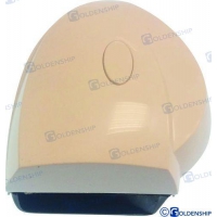 BUZINA COMPACTA 12V. BRANCO