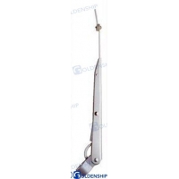 BRAÇO DE AÇO INOX AJUSTÁVEL 356-508MM