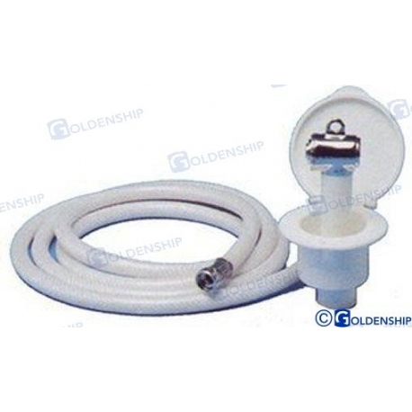DUCHE PUSH EMP. HORIZONTAL (PVC 4M)