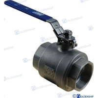 VÁLVULA DE ESFERA 3 AÇO INOX
