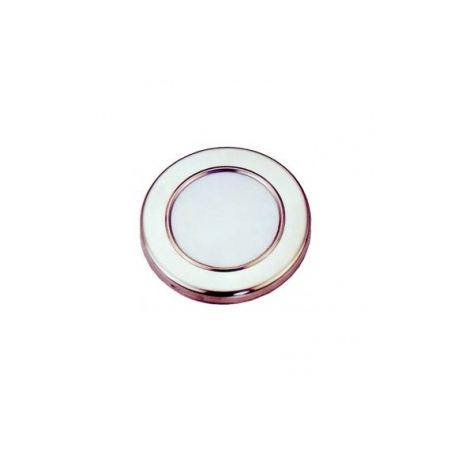 LUZ DE TETO ENCASTRADA EM AÇO INOX 12V 10W