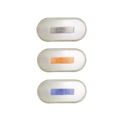 LUZ LED BRANCA OVAL INTERIOR/EXTERIOR
