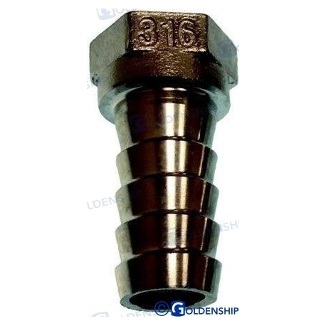 CONECTOR FÊMEA DE AÇO INOXIDÁVEL 3/4 - 25