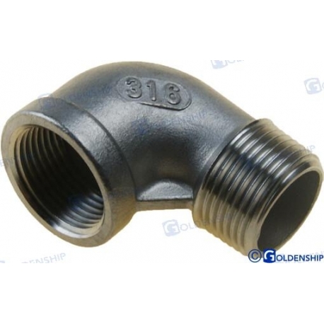 COTOVELO 90º MH INOX 3/4