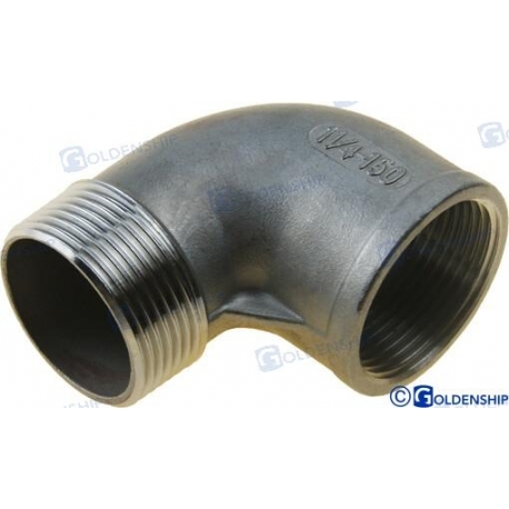 COTOVELO 90º MH INOX 1-1/4