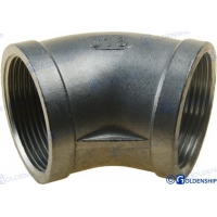 COTOVELO 45º HH AÇO INOX 1-1/2