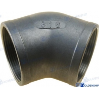45º COTOVELO HH INOX 2