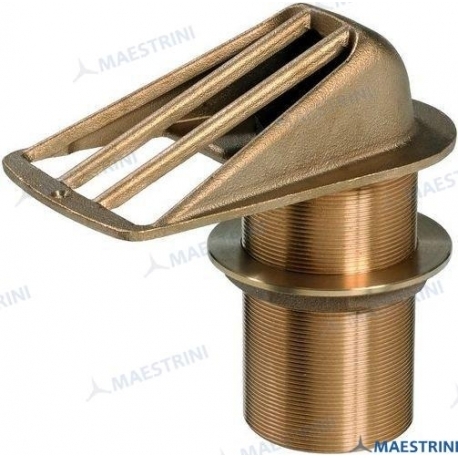 PASSA CASCO EM BRONZE DE ALTO FLUXO COM GRADE 3