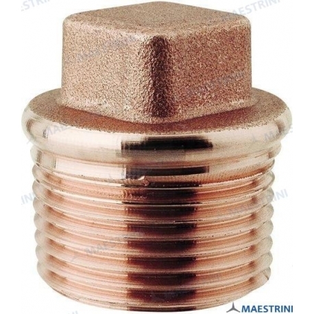 TAMPA/CONECTOR BRONZE 1/2