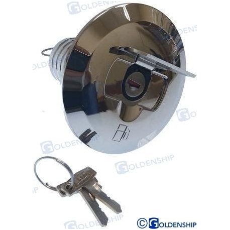 BOCAL DE ENCHIMENTO COM CHAVE - COMBUSTÍVEL - 38MM.