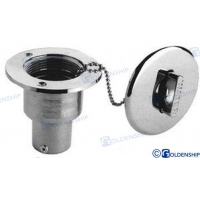 BOCAL DE ENCHIMENTO 50MM -DIESEL- EM LATÃO CROMADO