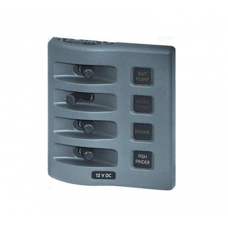 PAINEL EXTERIOR 4 P CINZA