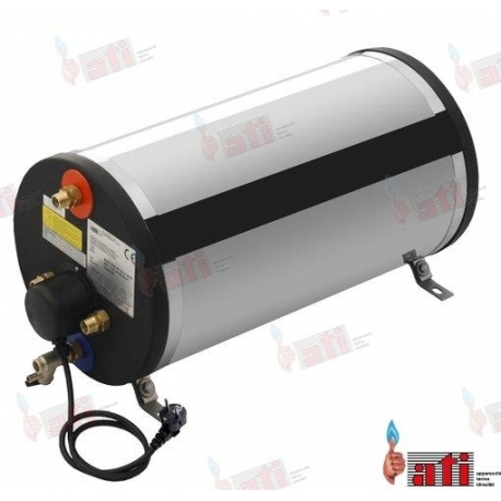 AQUECEDOR DE ÁGUA EM AÇO INOX 30 L. - 1250 W - 2