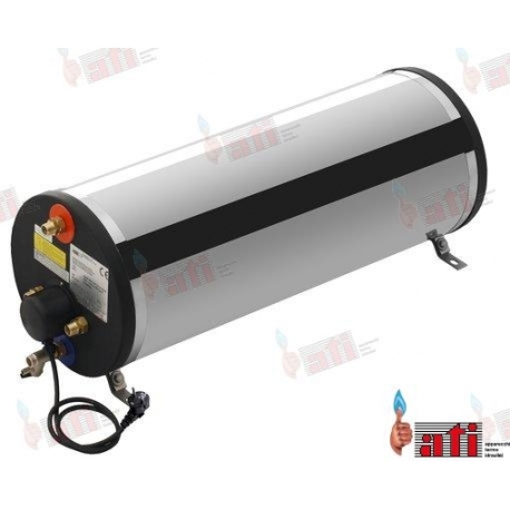 AQUECEDOR DE ÁGUA EM AÇO INOX 45L 1250W 230V