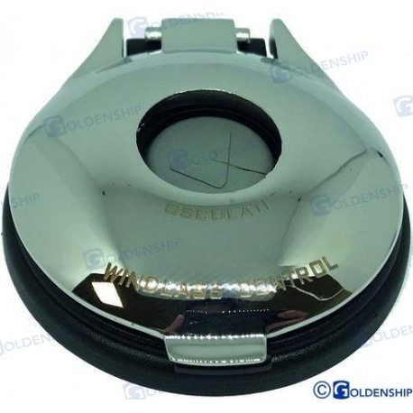 INTERRUPTOR DE PÉ DE AÇO INOXIDÁVEL NEGRO