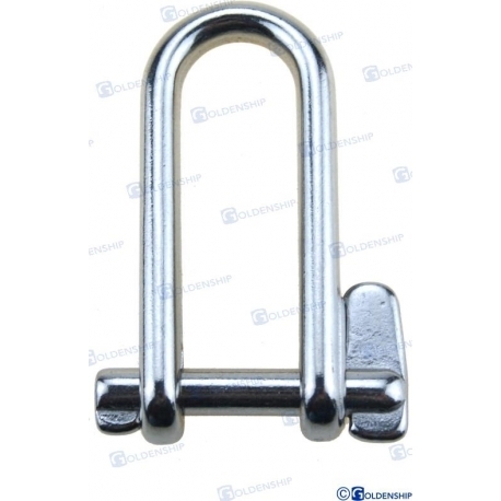 MANILHA EM AÇO INOX 6MM COM PINO