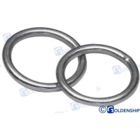 ANEL DE AÇO INOX SOLDADO 4X25 (PACOTE 2)