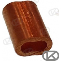 BUCHA DE BRONZE PARA CABO 2,5 MM (50)