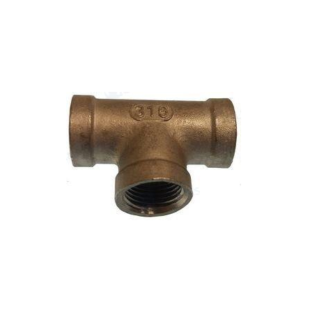 T CONEXÃO FÊMEA AÇO INOX 3/8 (2) GS30530