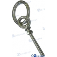 OLHAL 8X100 UM PARAFUSO COM ANEL (10)