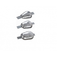 ZINCO COM PLACA PARA SOLDAR 230X25X5MM 1KG