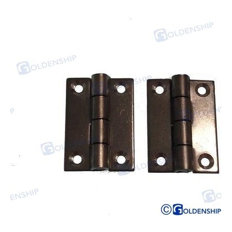 DOBRADIÇA DE AÇO INOX 40X30 (PACOTE 2)