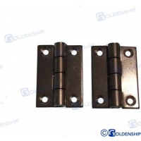 DOBRADIÇA DE AÇO INOX 40X40 (PACOTE 2)