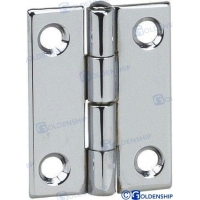 DOBRADIÇA DE AÇO INOX 30*30*0,8 (PACOTE 2)