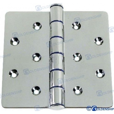 DOBRADIÇA DE AÇO INOX 126X127