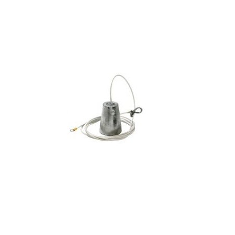 ANODO DE ZINCO PARA PENDURAR DIÂMETRO 80MM